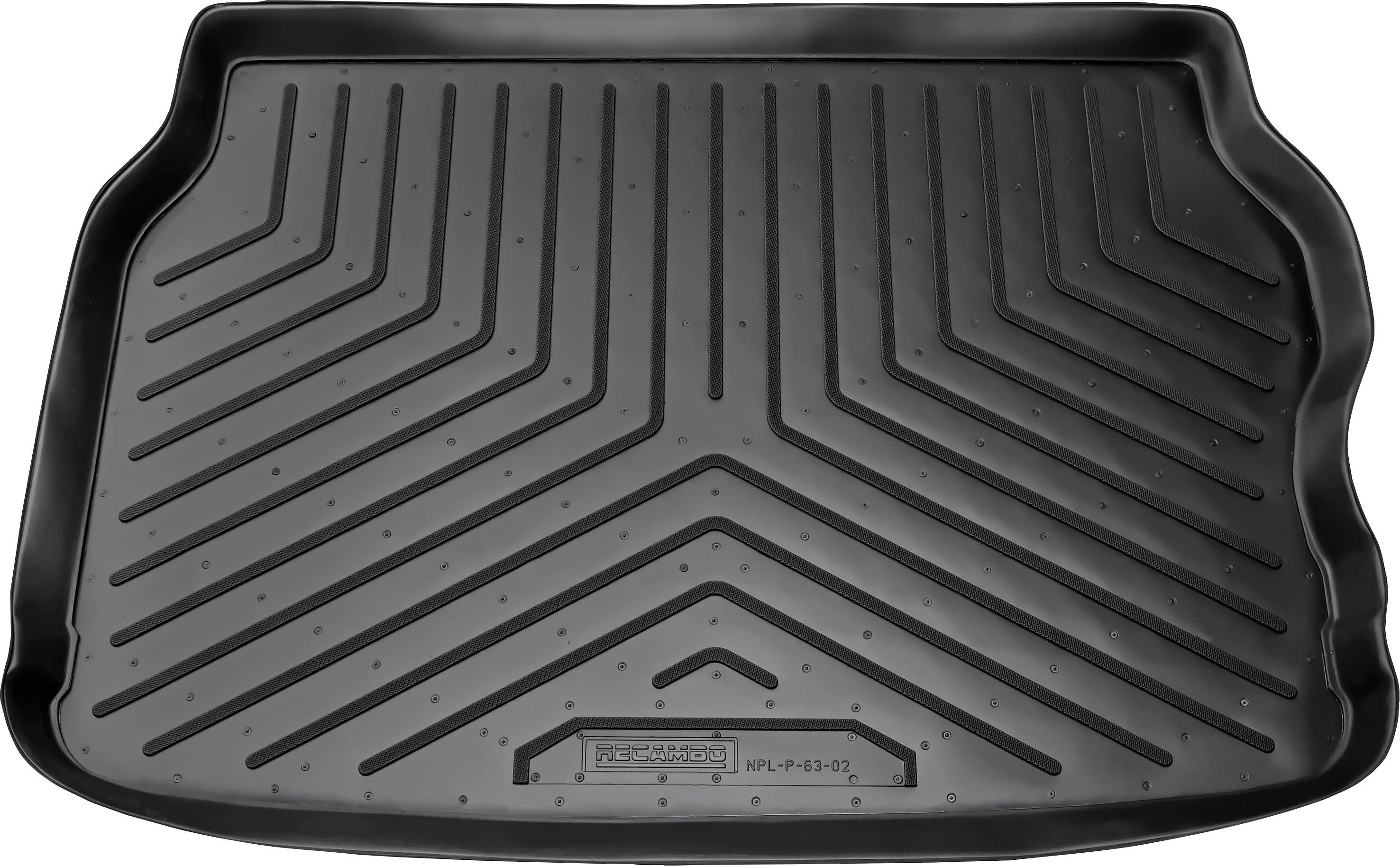 RECAMBO Kofferraumwanne CustomComforts (1 St), für Opel Astra, G  Schrägheck, CC 1998 - 2004, perfekte Passform, Hohe Gummiqualität (TPE  Material) – längere Lebensdauer der Automatten