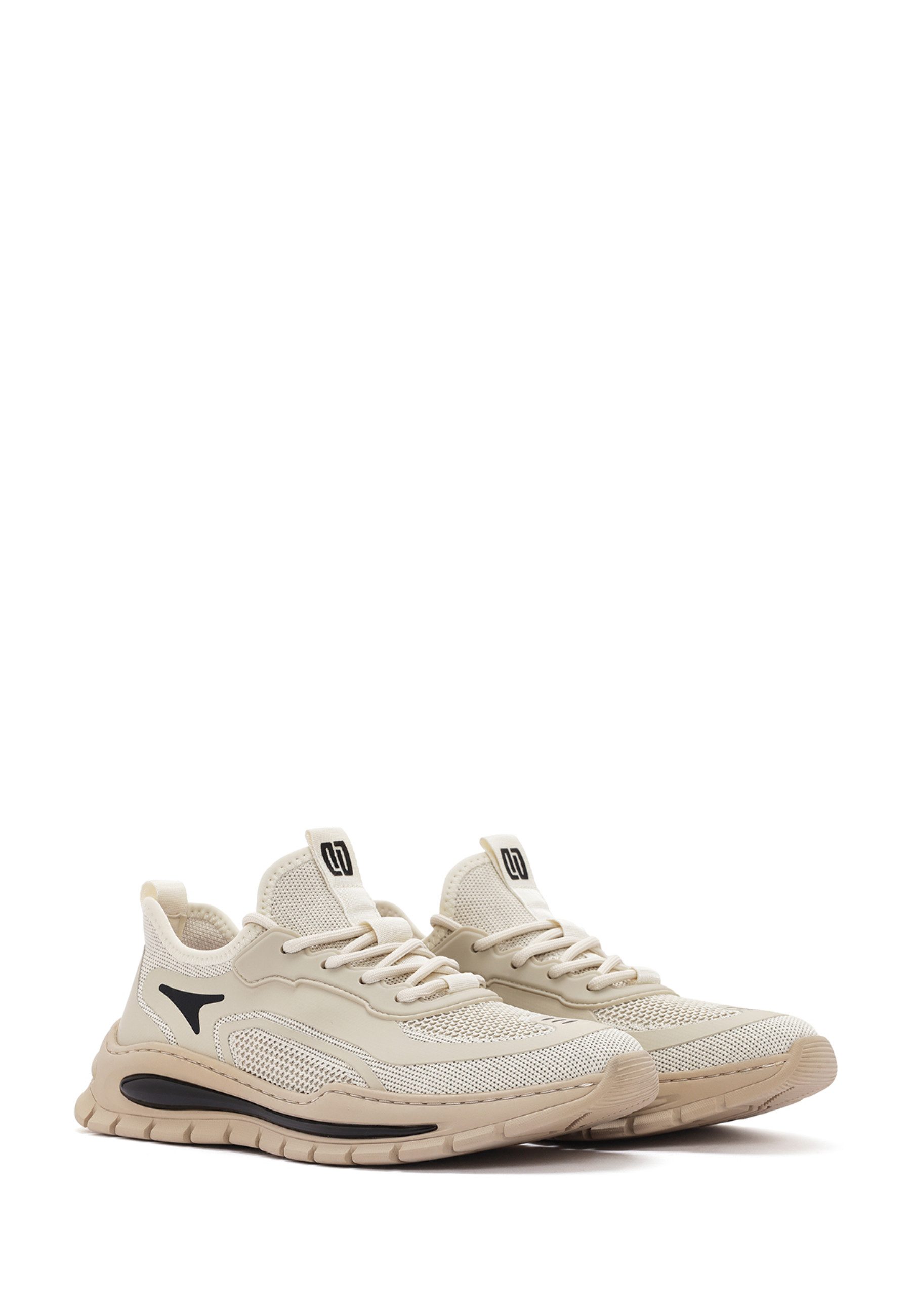 Derimod Textil Sneaker Sneaker Textilfutter, Gummisohle