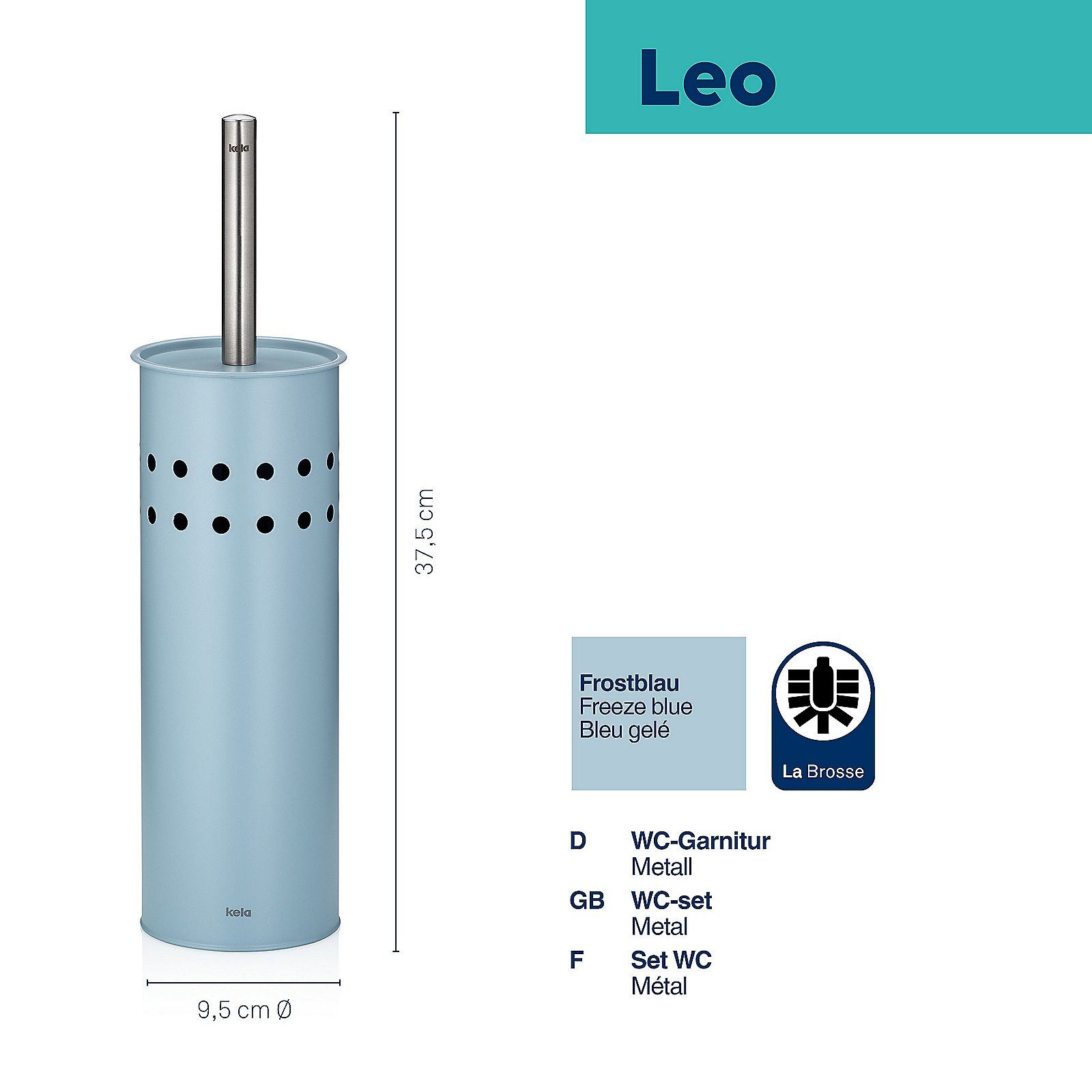 kela WC-Garnitur Leo 23113