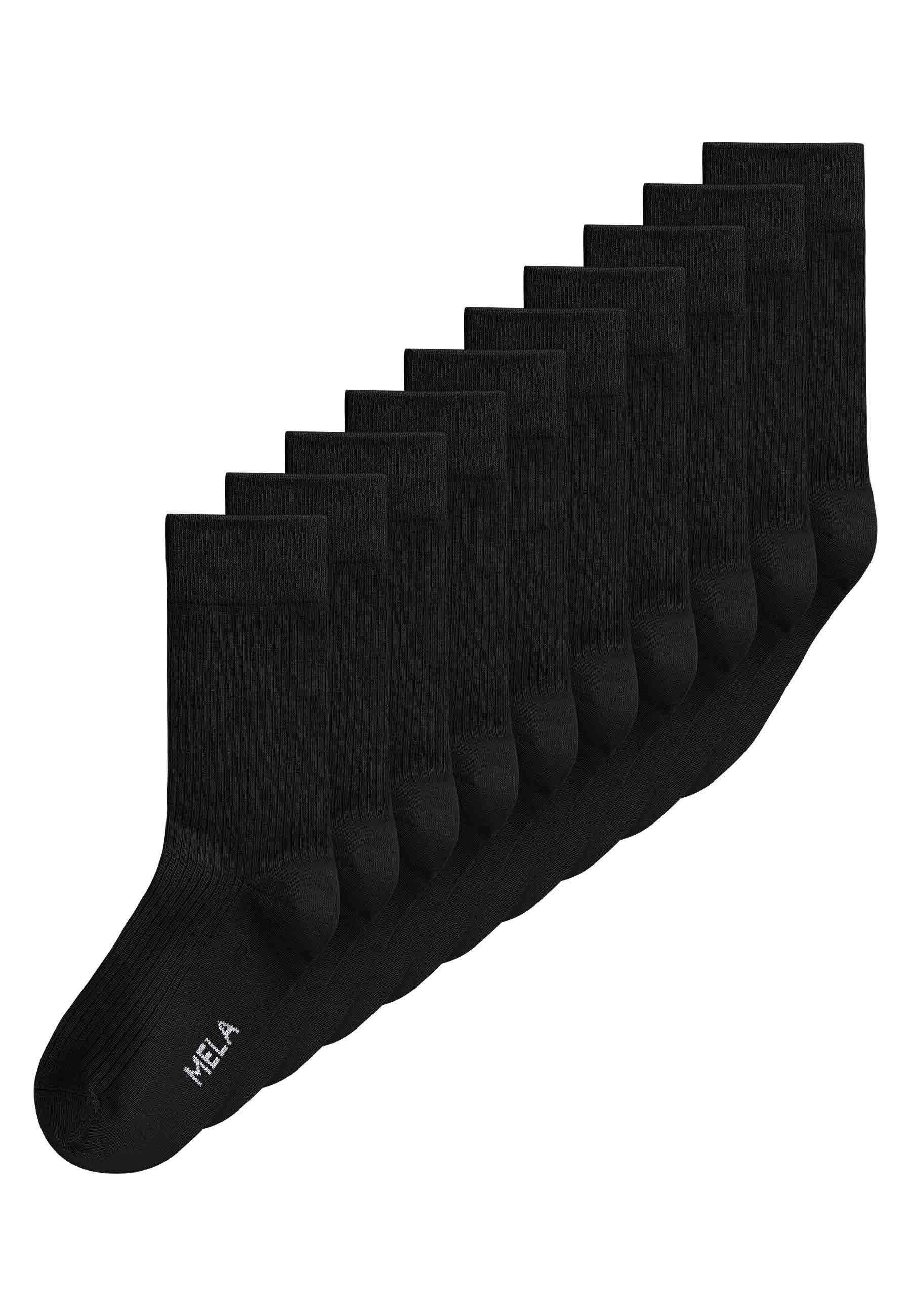 MELA Socken Bundle Ripp Socken Mehrfach günstig online kaufen