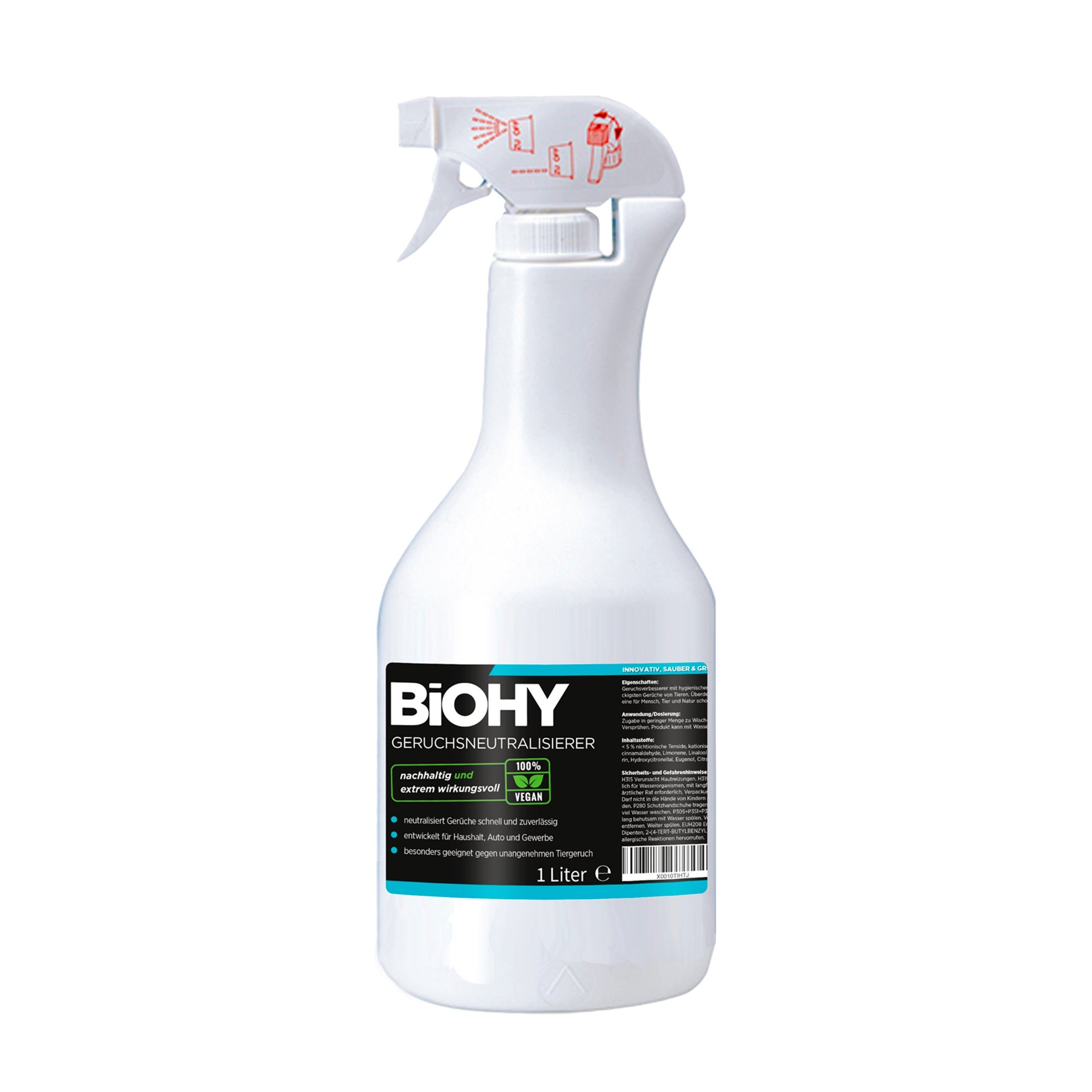 BiOHY Geruchsentferner Geruchsneutralisierer 1 x 1 Liter Flasche (1-St)
