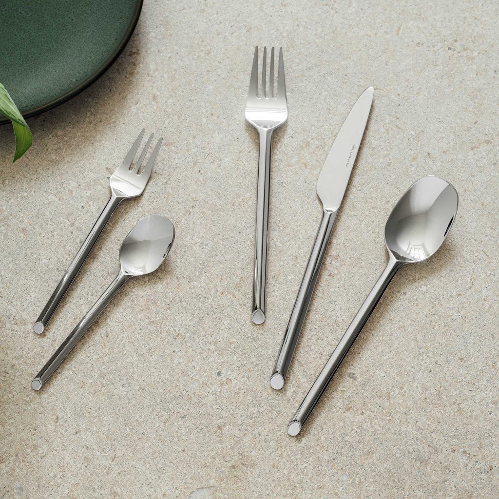 like. by Villeroy & Boch Besteck-Set Like Besteckset 20tlg. 27x7,5x6,5cm (20-tlg), 4 Personen, Edelstahl, Edelstahl, 20 Stck, spülmaschinenfest, Made in Germany