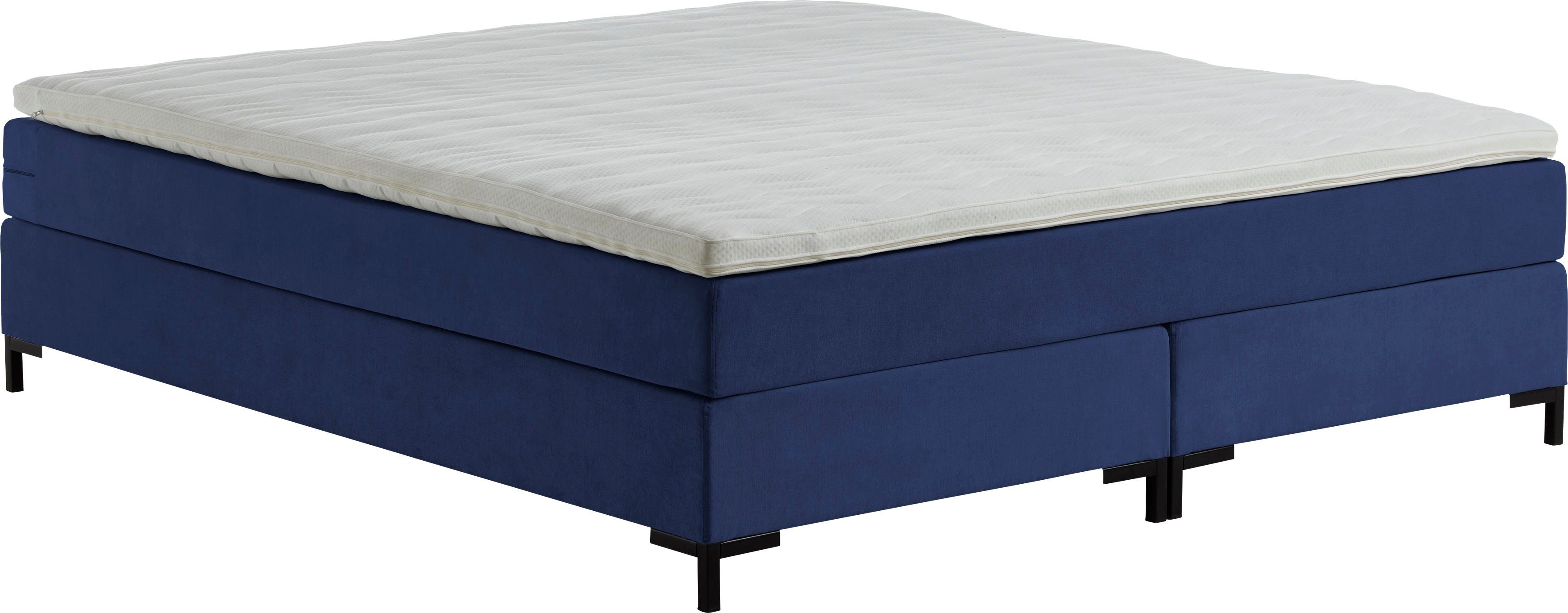ATLANTIC home collection Boxspringbett Romy, ohne Kopfteil, frei im Raum stellbar