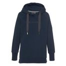 Elbsand Kapuzensweatshirt Svana mit Logoprint, bequemer Hoodie, seitliche Schlitze