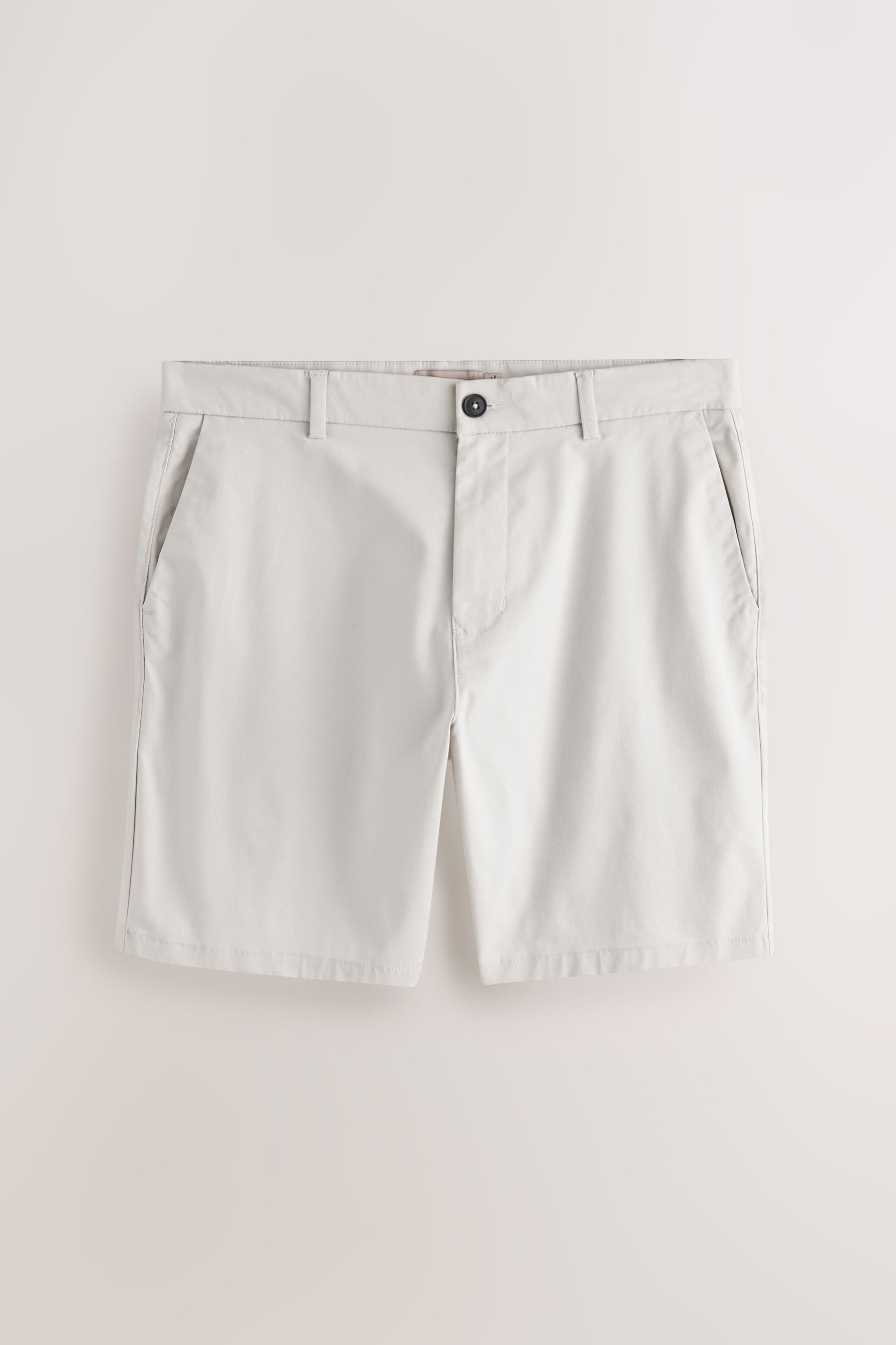 Next Shorts Straight Fit Stretch-Chinoshorts, 3er-Pack (3-tlg)