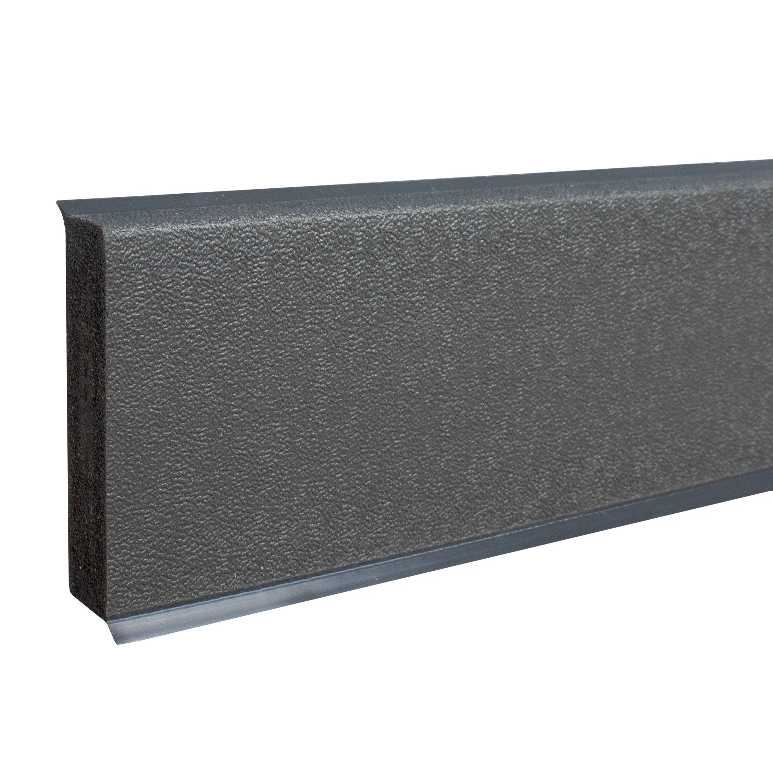 PROVISTON Sockelleiste 12 x 60 x 2500 mm Fußleiste Kunststoff PVC Hartschaum by PROVISTON, Spar-Set, 25-St.