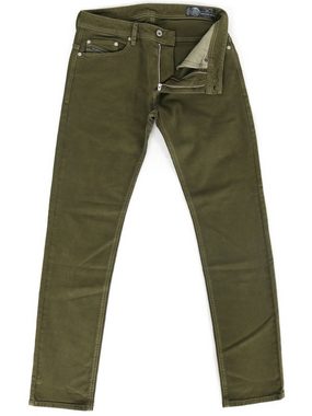 Diesel Slim-fit-Jeans Stretch Hose Olive Grün,  Thavar XP-R R99S6