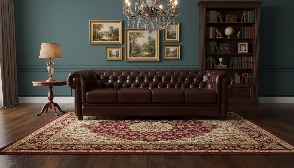 JVmoebel Chesterfield-Sofa Edle Polster Sofa Couch Garnitur Leder Sofa SOFORT