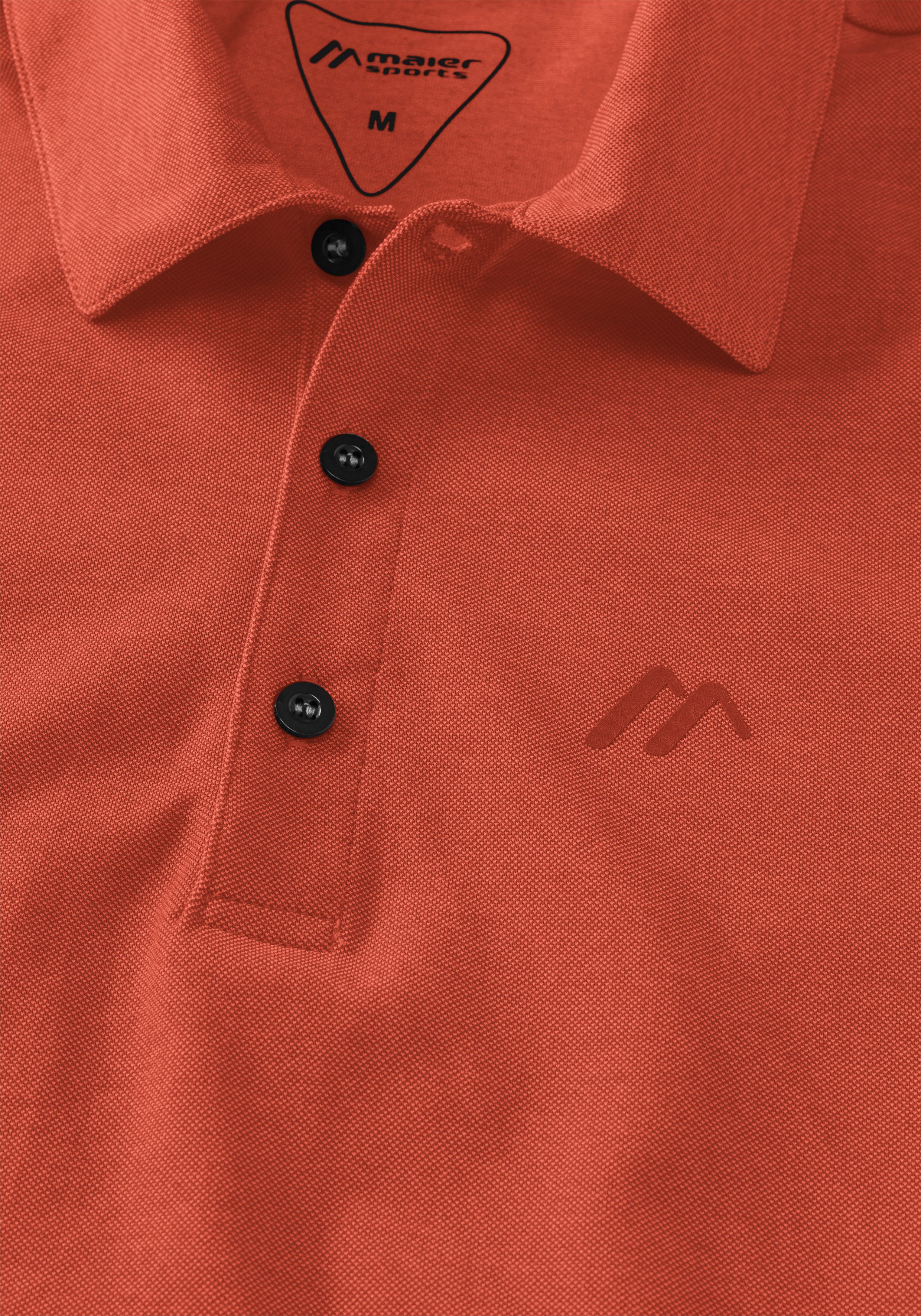 Maier Sports Langarm-Poloshirt Long Pique Polo M günstig online kaufen