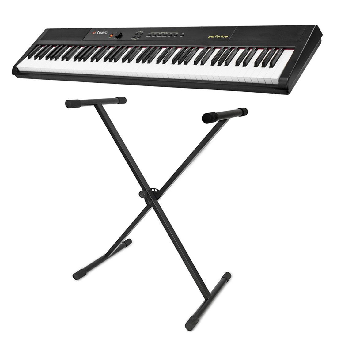 Stage-Piano Artesia Performer Stage-Piano mit Keyboard-Ständer