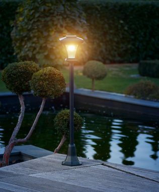 IC Gardenstyle LED Außen-Stehlampe LATERNE, LED fest integriert, LED Solar Laterne 120 cm