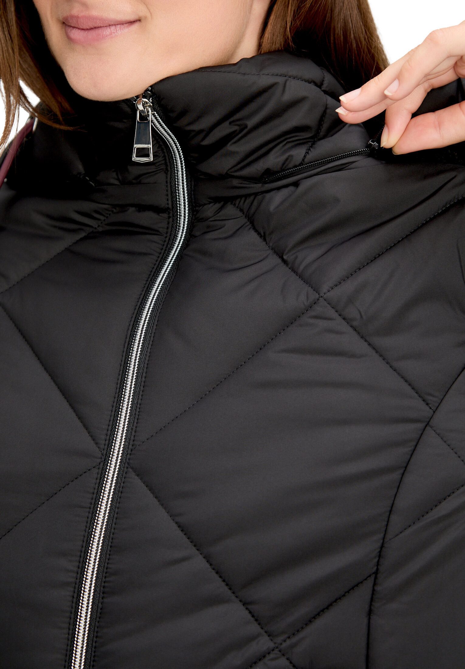 Cartoon Steppjacke Damen mit Plüsch
