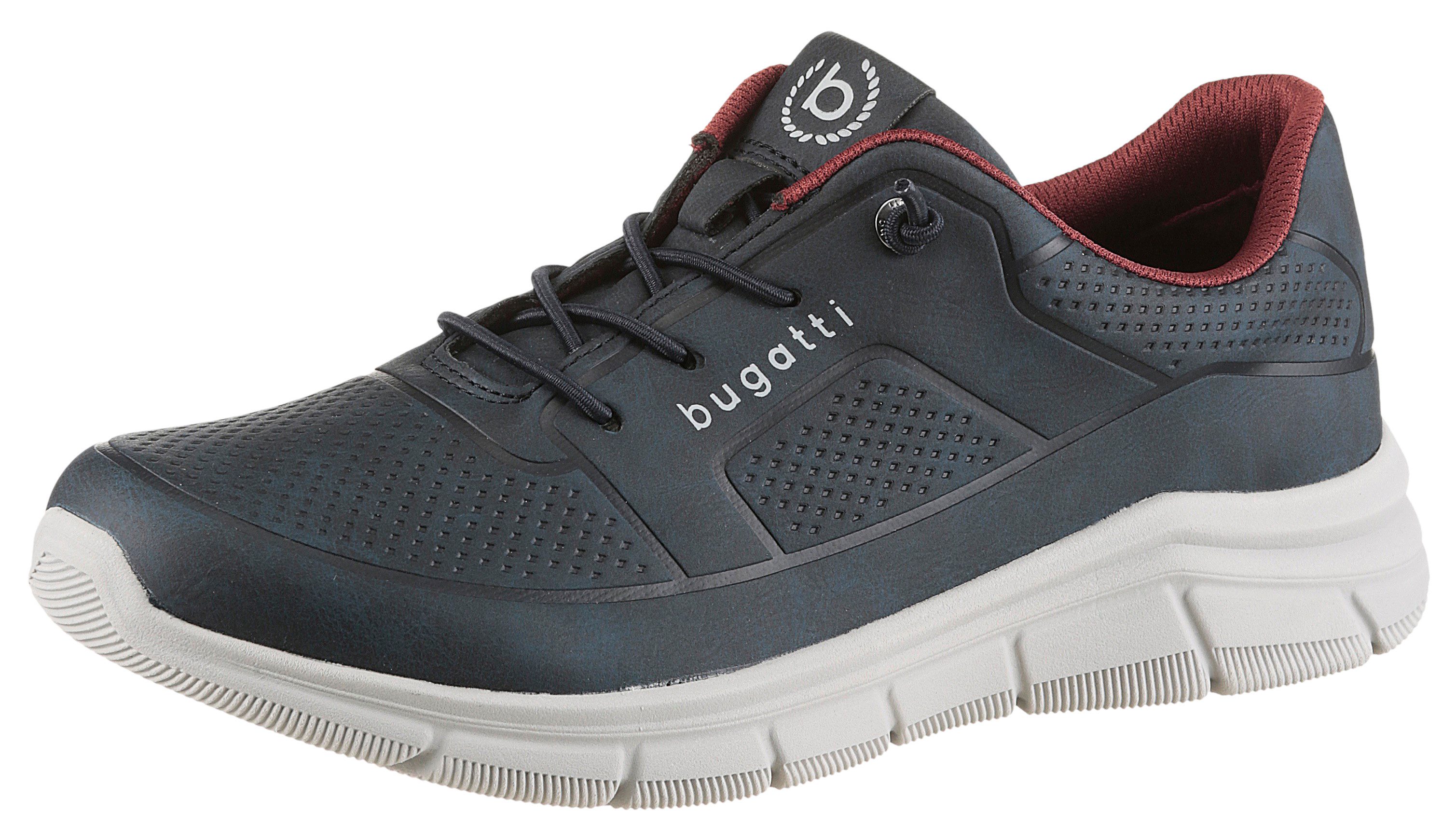 bugatti Slip-On Sneaker Sneaker, Schlupfschuh, Freizeitschuh mit Logoverzie günstig online kaufen