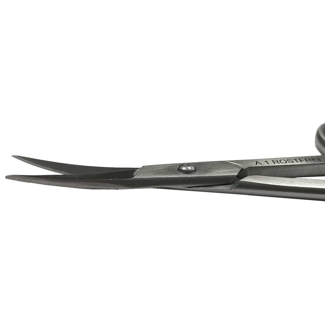 Saleem Nagelschere SU Instruments Nagelschere gebogen rostfrei 9 cm 5 Stück