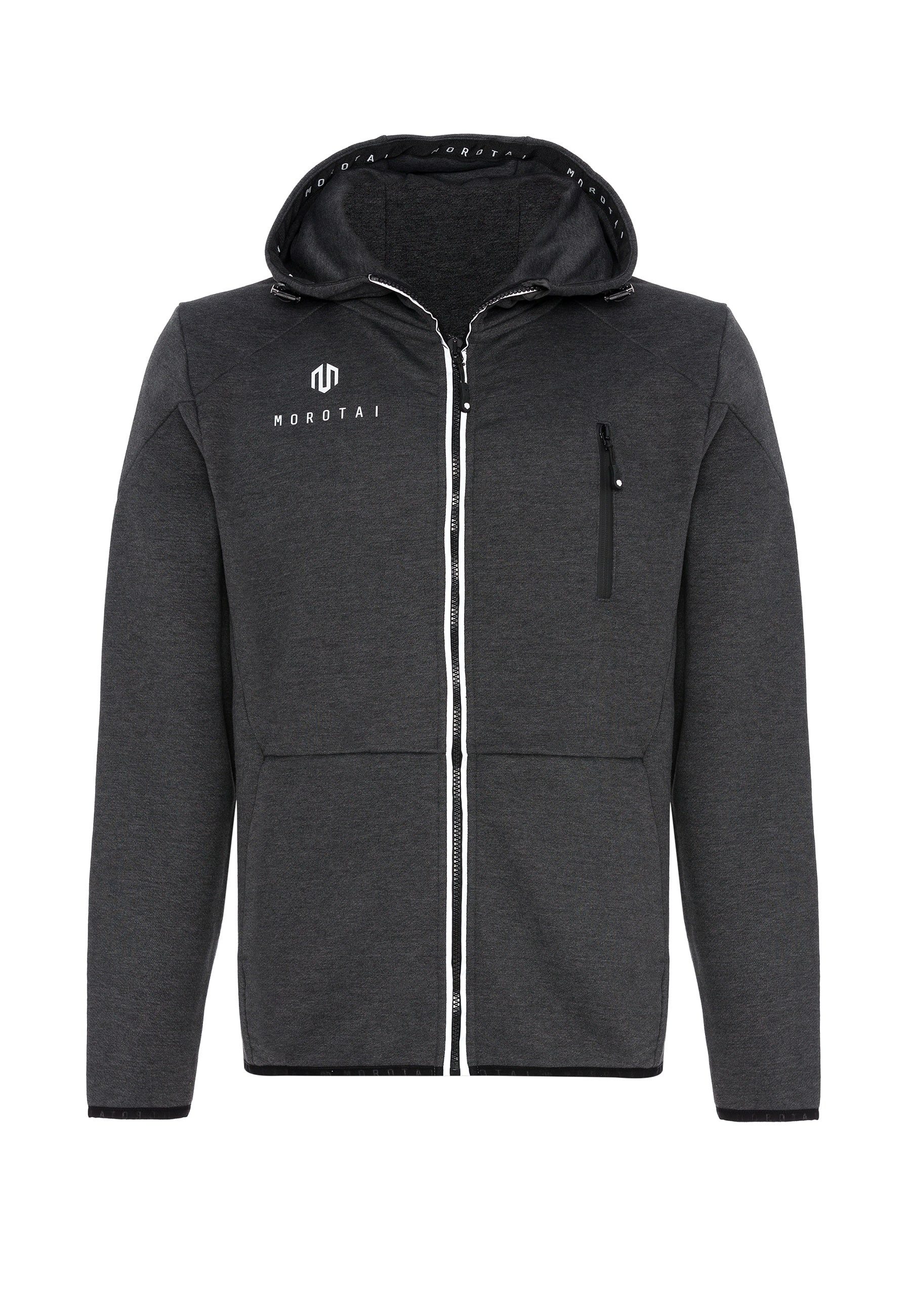 Morotai Allwetterjacke MOROTAI Herren Morotai Neo Zip Sweatjacket (1-St)