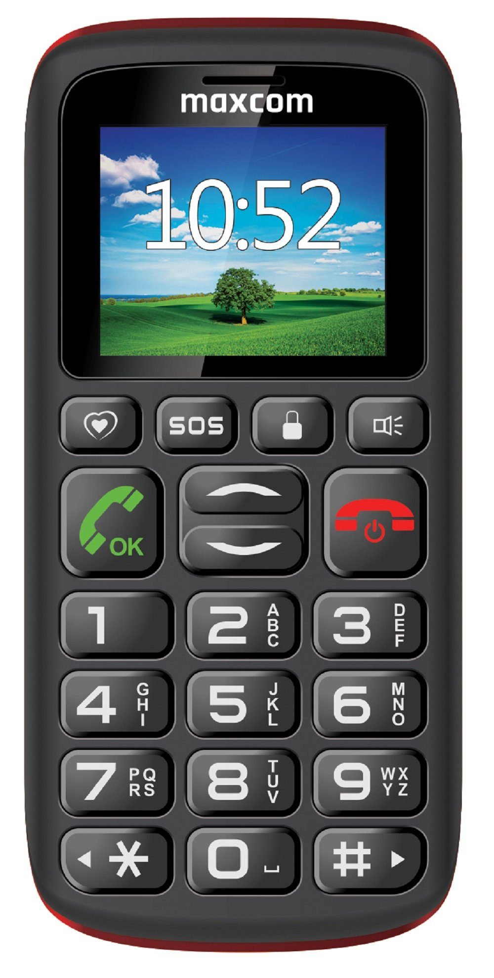 Seniorenhandy Comfort MM428 1.8´´ Mobiltelefon SIM Dual Maxcom Handy, Maxcom