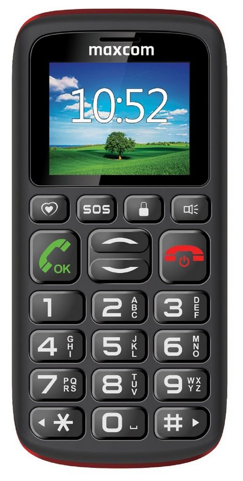 Maxcom Maxcom Comfort MM428 1.8´´ Dual SIM Handy, Mobiltelefon Seniorenhandy