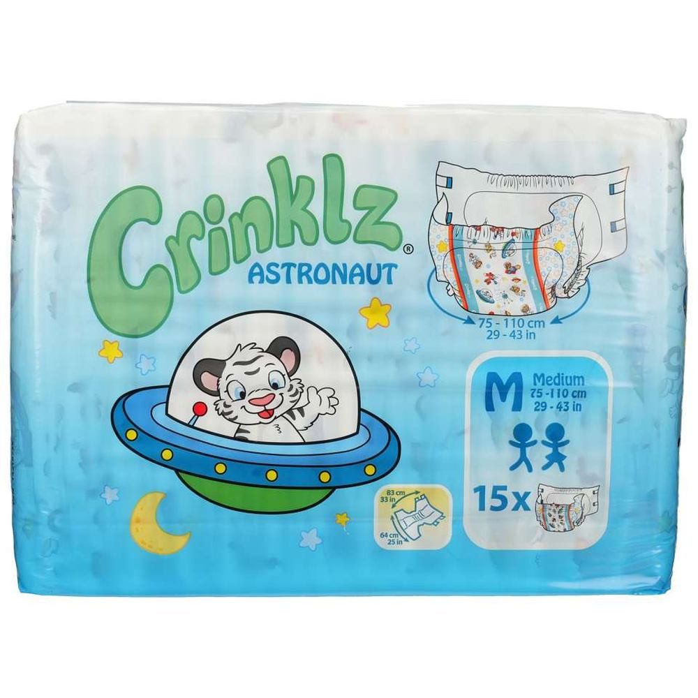 Crinklz Inkontinenzslip Astronaut Windeln M