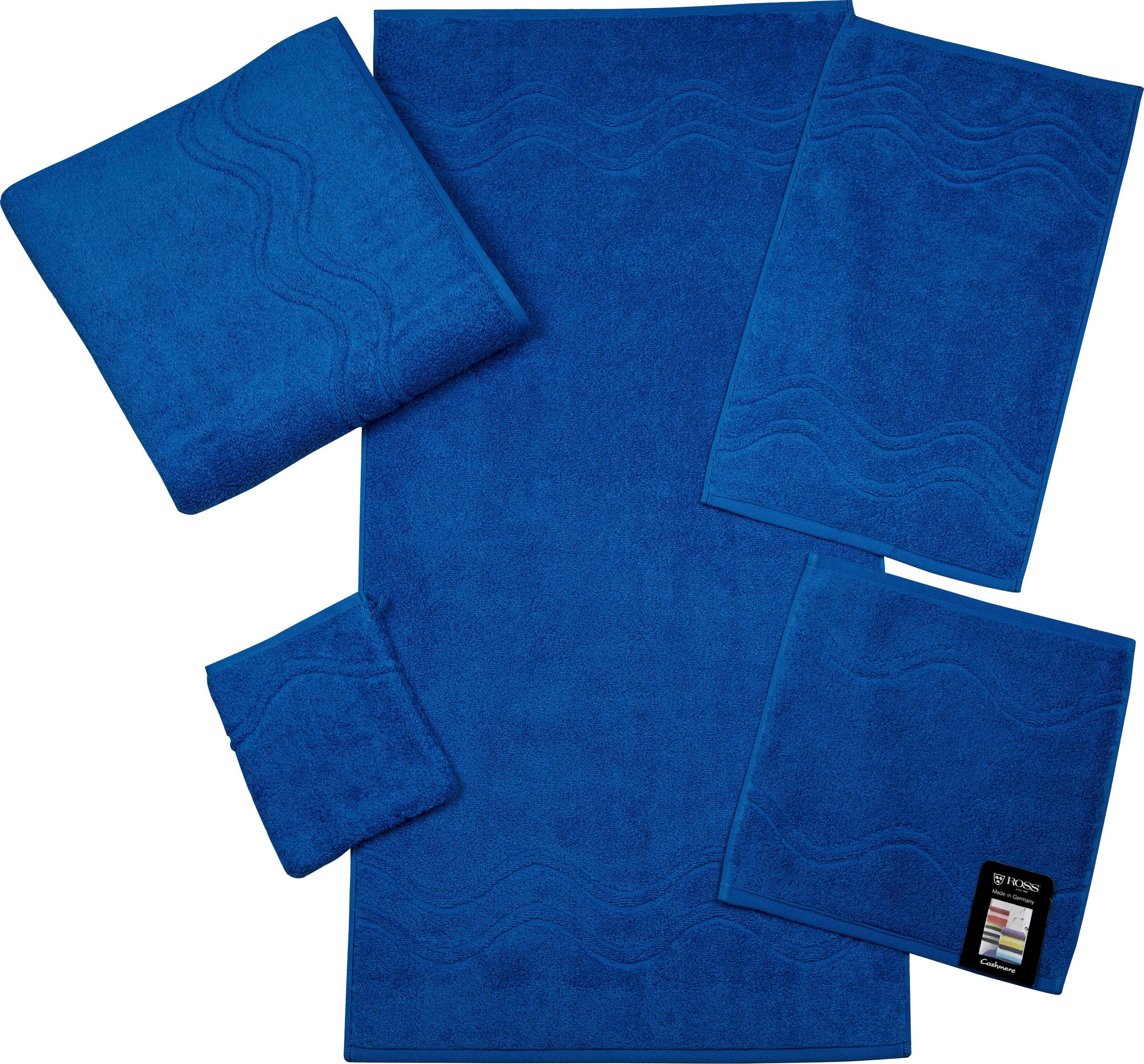 ROSS Gästehandtuch Cashmere feeling, Frottier (Packung, günstig online kaufen