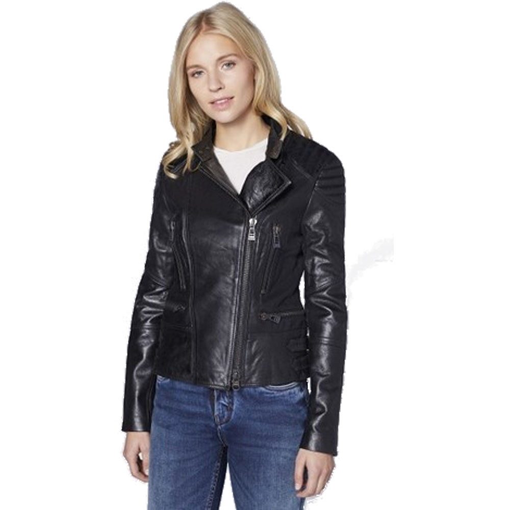 Oklahoma Jeans Lederjacke