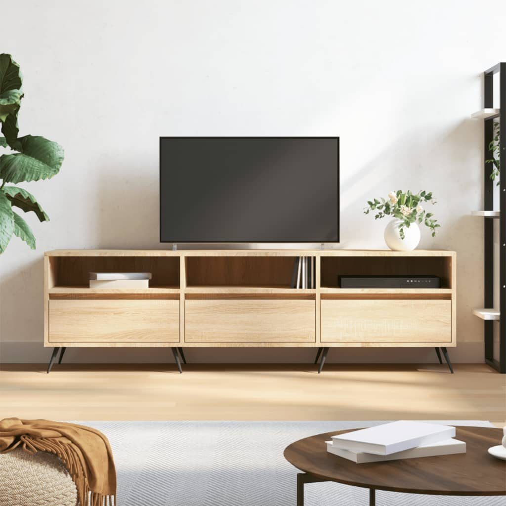 Holzwerkstoff furnicato Sonoma-Eiche TV-Schrank 150x30x44,5 cm