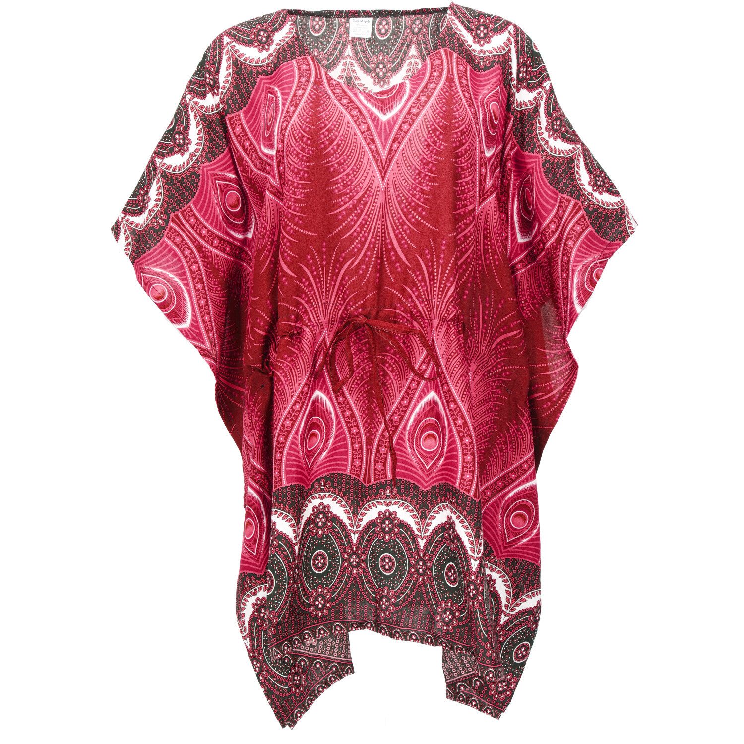 Guru-Shop Longbluse Poncho, Mandala Tunika, Boho Kaftan, Kurzarm.. alternat günstig online kaufen