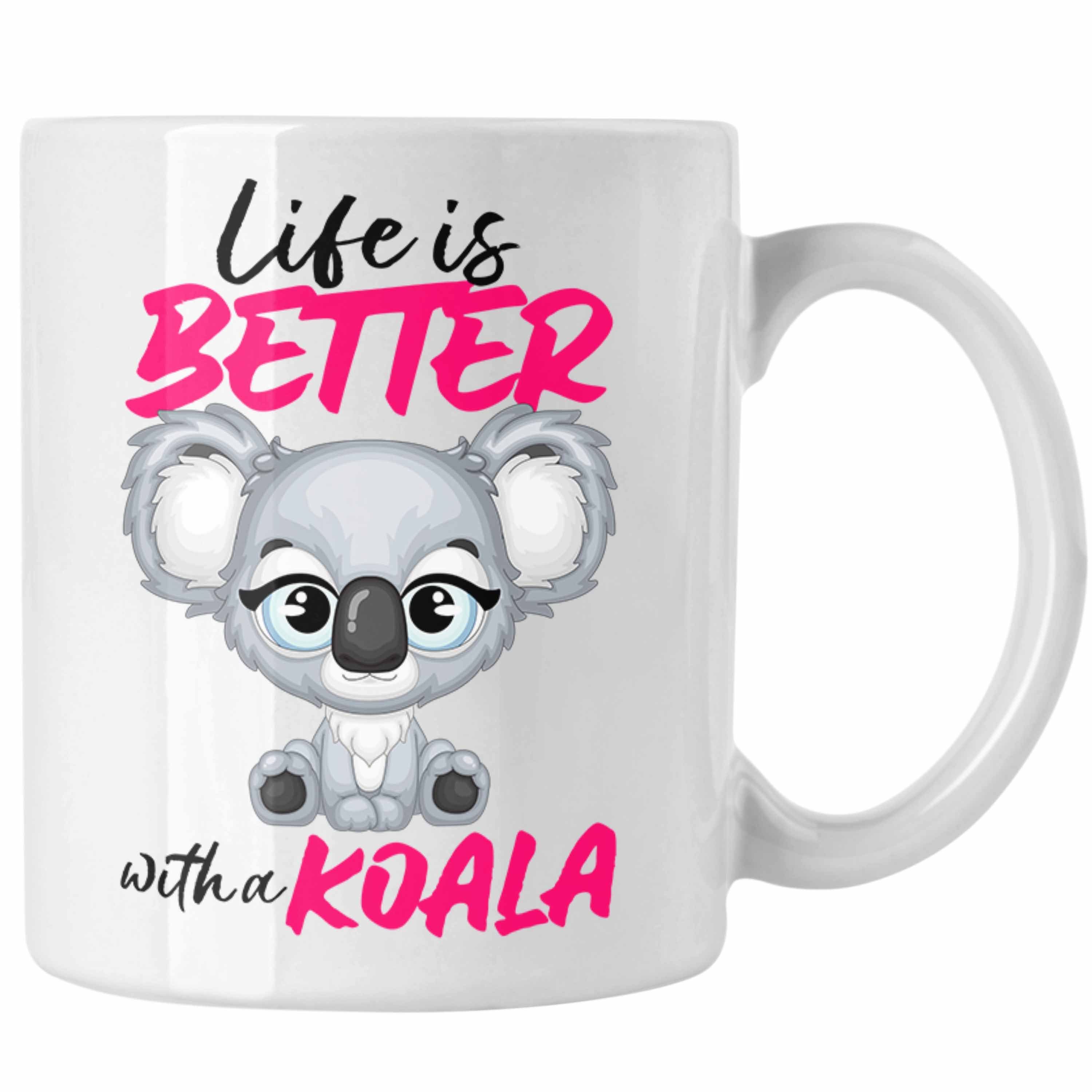 Tasse Koala Liebhaberin Tasse Geschenk Becher Koala Australien Life Is Bette