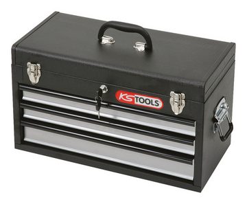 KS Tools Werkzeugkoffer CHROMEplus (99 St), 1/4"+1/2" UniversalSatz, 99-teilig