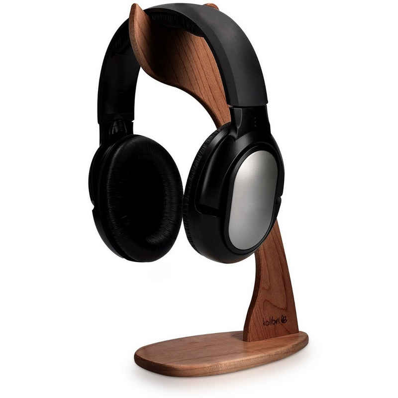 kalibri Universal Kopfhörerständer aus Walnussholz - Gaming Headset Halterung Kopfhörerständer, (1-tlg)