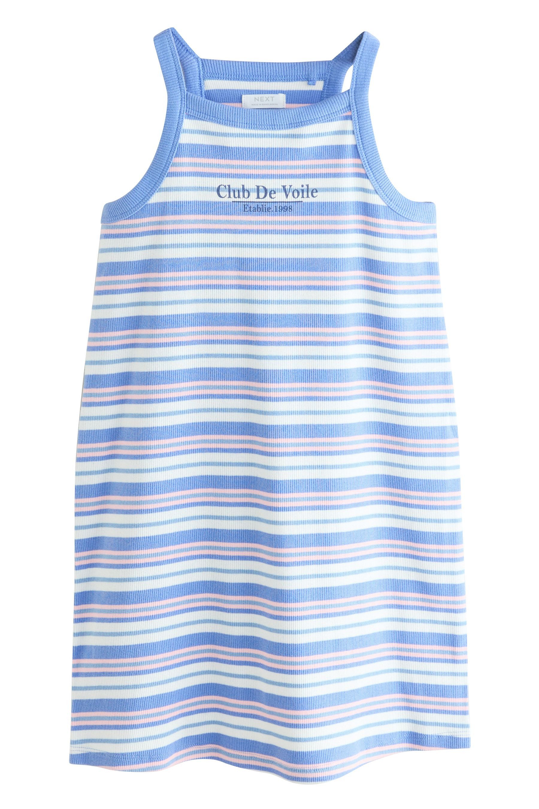 Next Jerseykleid Geripptes Racerback-Kleid (1-tlg) günstig online kaufen