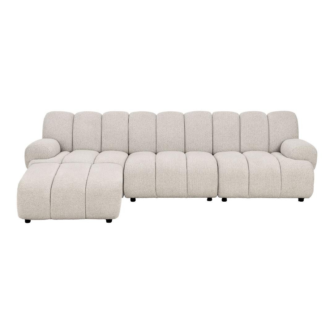 House Nordic Sofa Karin Modulsofa linksausgerichtet 3,5 Pers. mit Po
