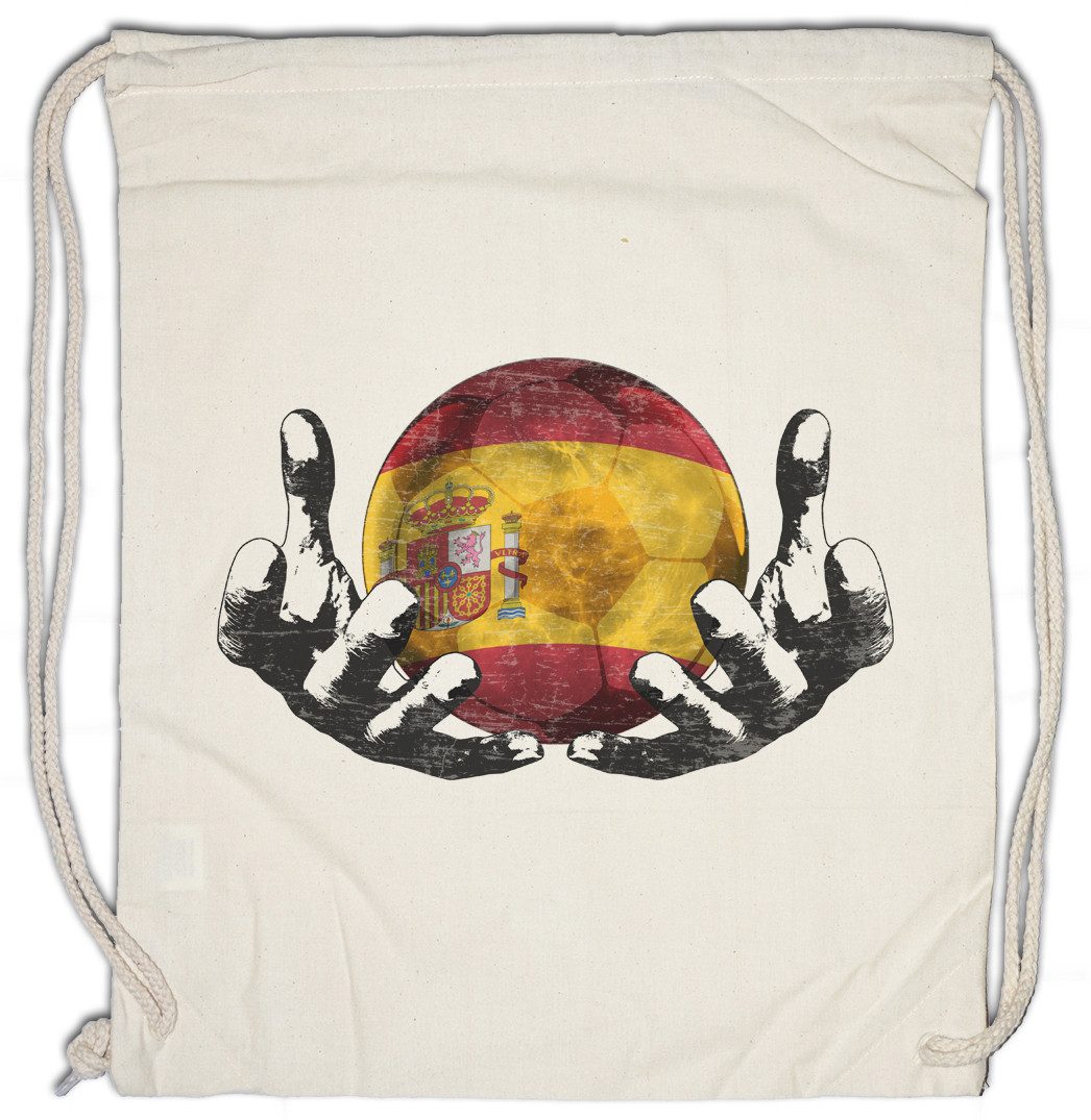 Urban Backwoods Turnbeutel Spain Football Magic Ball Turnbeutel Spanien spanisch Spanische (1-tlg), spanish Fußball Fussball Komet