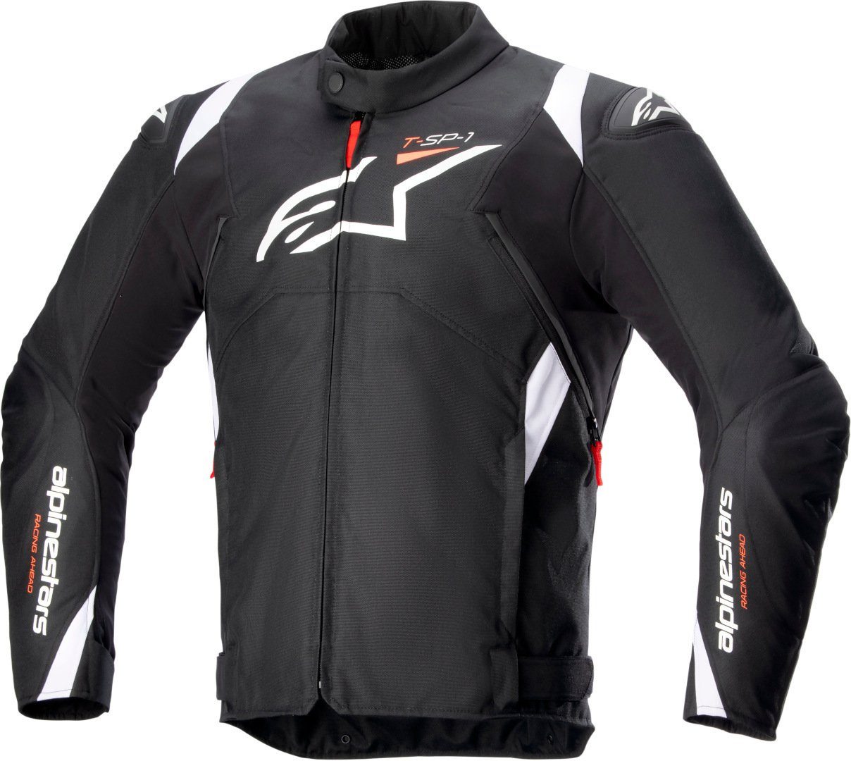 Alpinestars Motorradjacke T-SP 1 V2 wasserdichte Motorrad Textiljacke Black/White