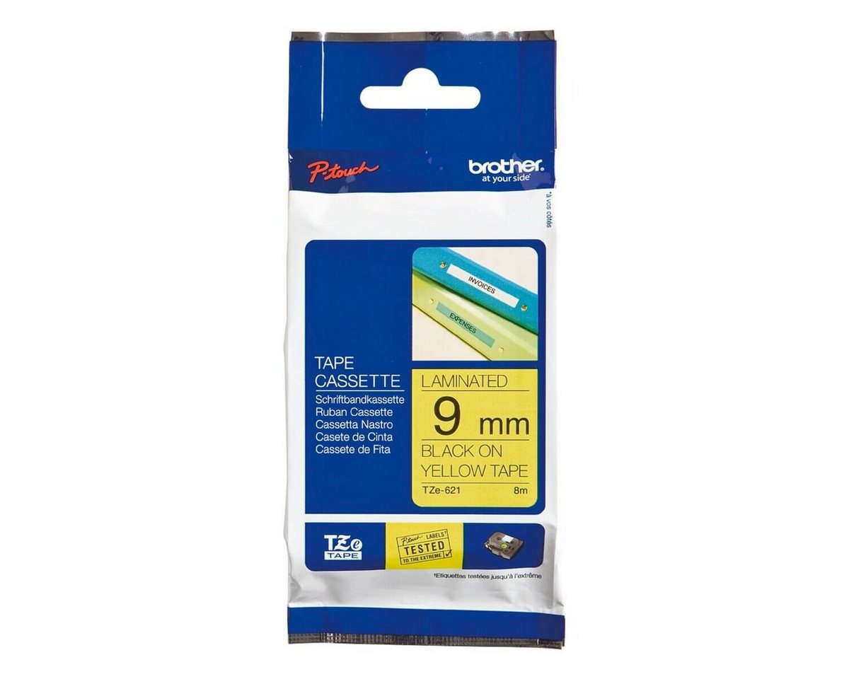 Thumbnail - Brother Beschriftungsband TZe, 9 mm x 8 m, 9,00 mm x 8,00 m, laminiert