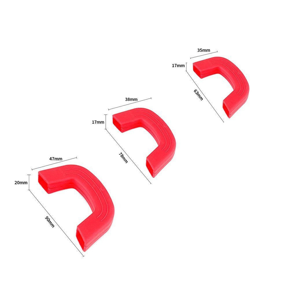 FELIXLEO Topflappen Silikongriffe für Töpfe Hitzeschutz Topfgriff Küche Sch günstig online kaufen