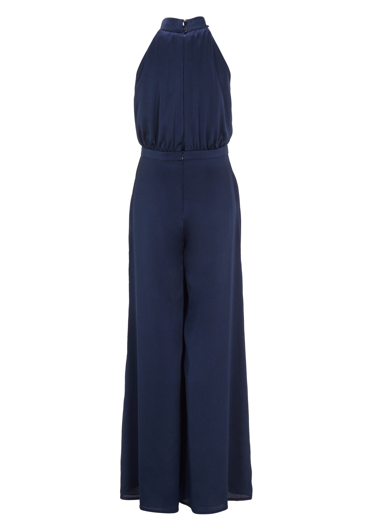 SWING Jumpsuit - Ärmelloser Jumpsuit mit Schluppe Oberteil in lockerer Passform