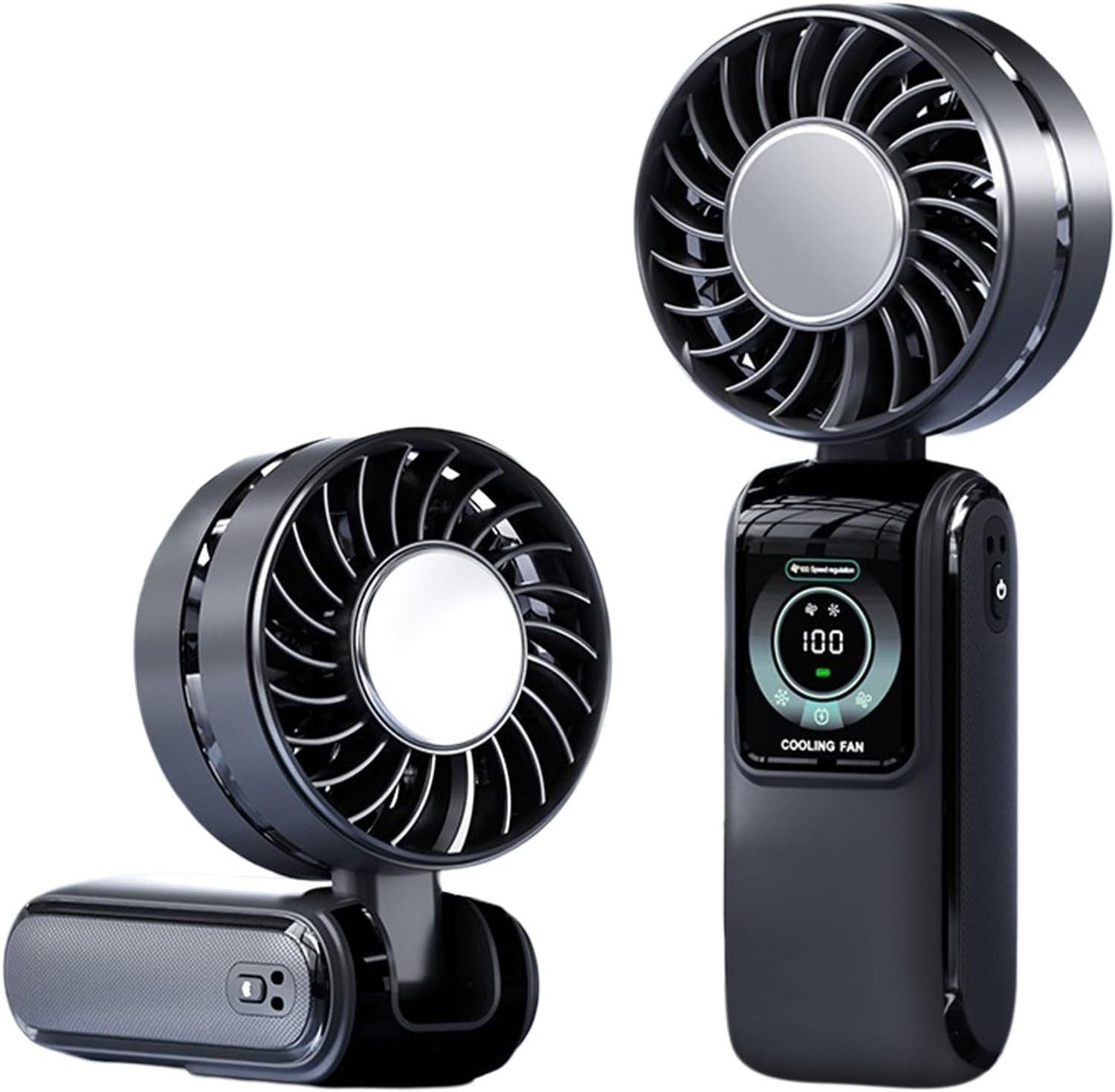Coonoor Tischventilator 2-in-1 Mini Ventilator, Taschenventilator günstig online kaufen