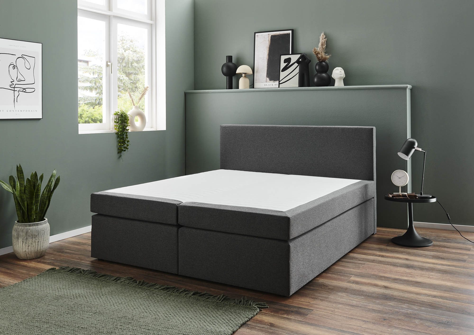 Sun Garden Boxspringbett Boxspringbett BX890 ASPEN