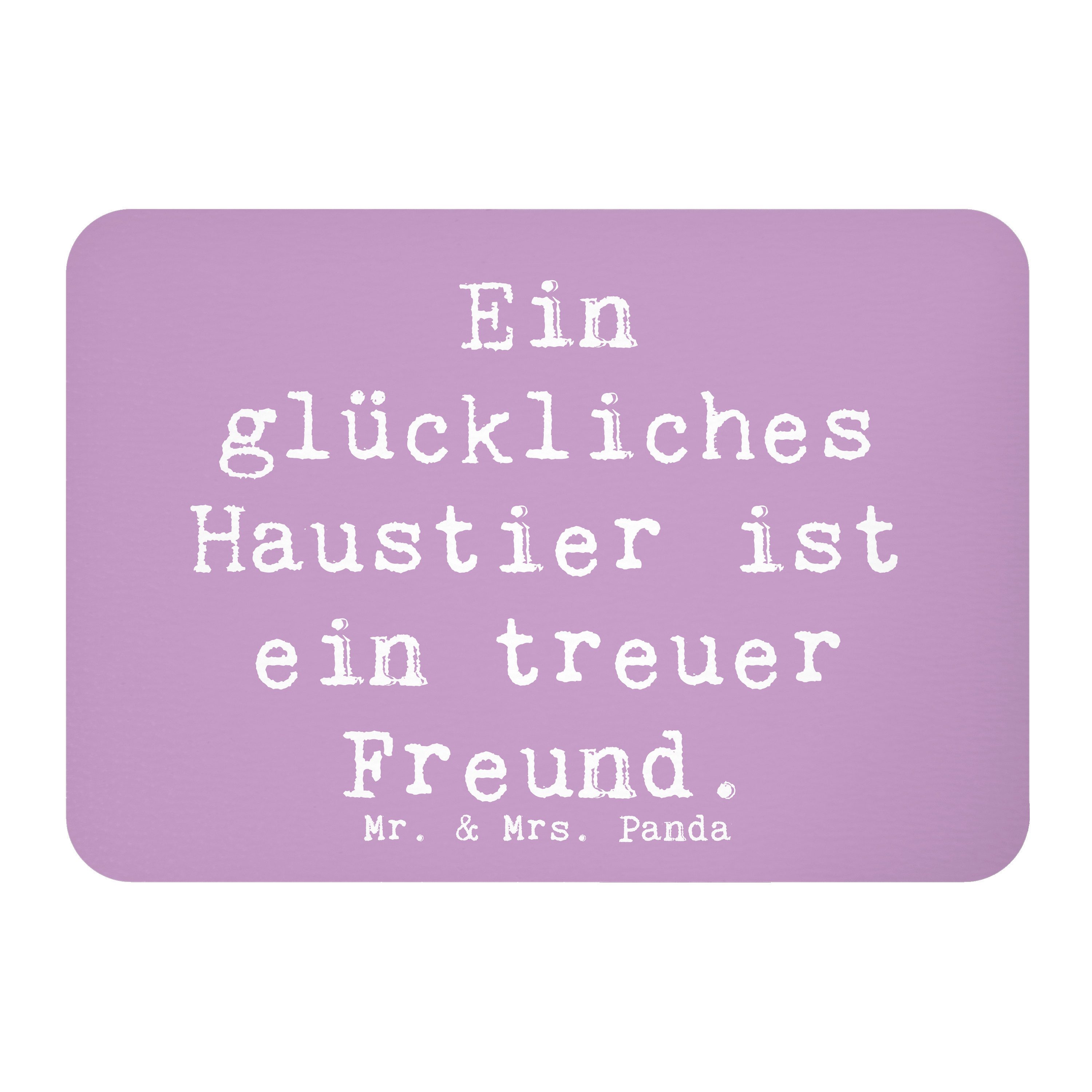 Magnet Spruch Haustiere pflegen - Lavendeltraum - Geschenk, treuer Freund, M