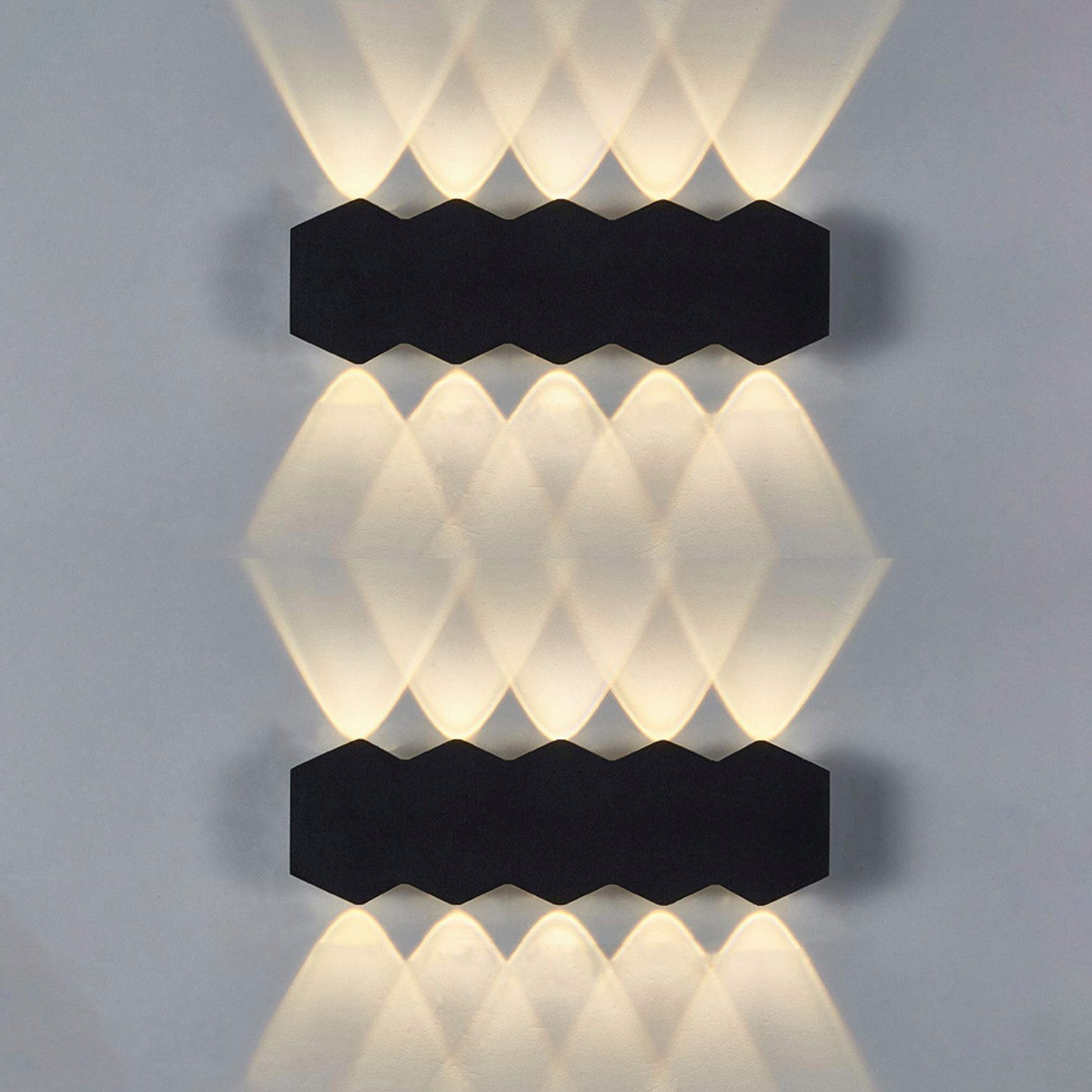BlingBin LED Außen-Wandleuchte Aluminium Wandlampe Up günstig online kaufen