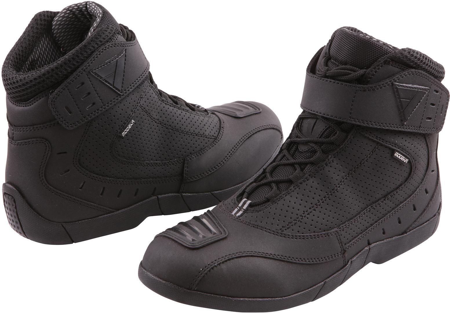 Modeka Black Rider Motorradstiefel Motorradstiefel perforiert
