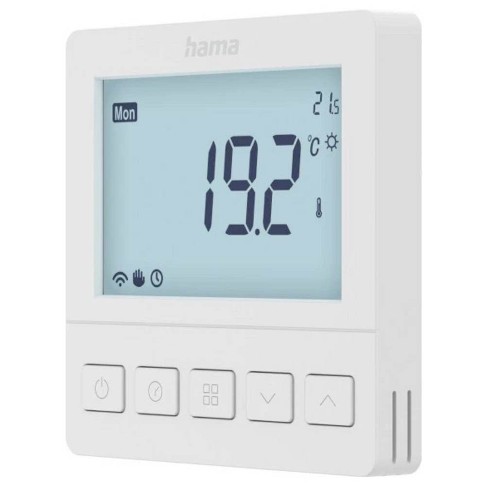 Hama Fußbodenheizung Smartes Fußbodenheizungs-Thermostat, Unterputz, per App/Sprache, App steuerbar