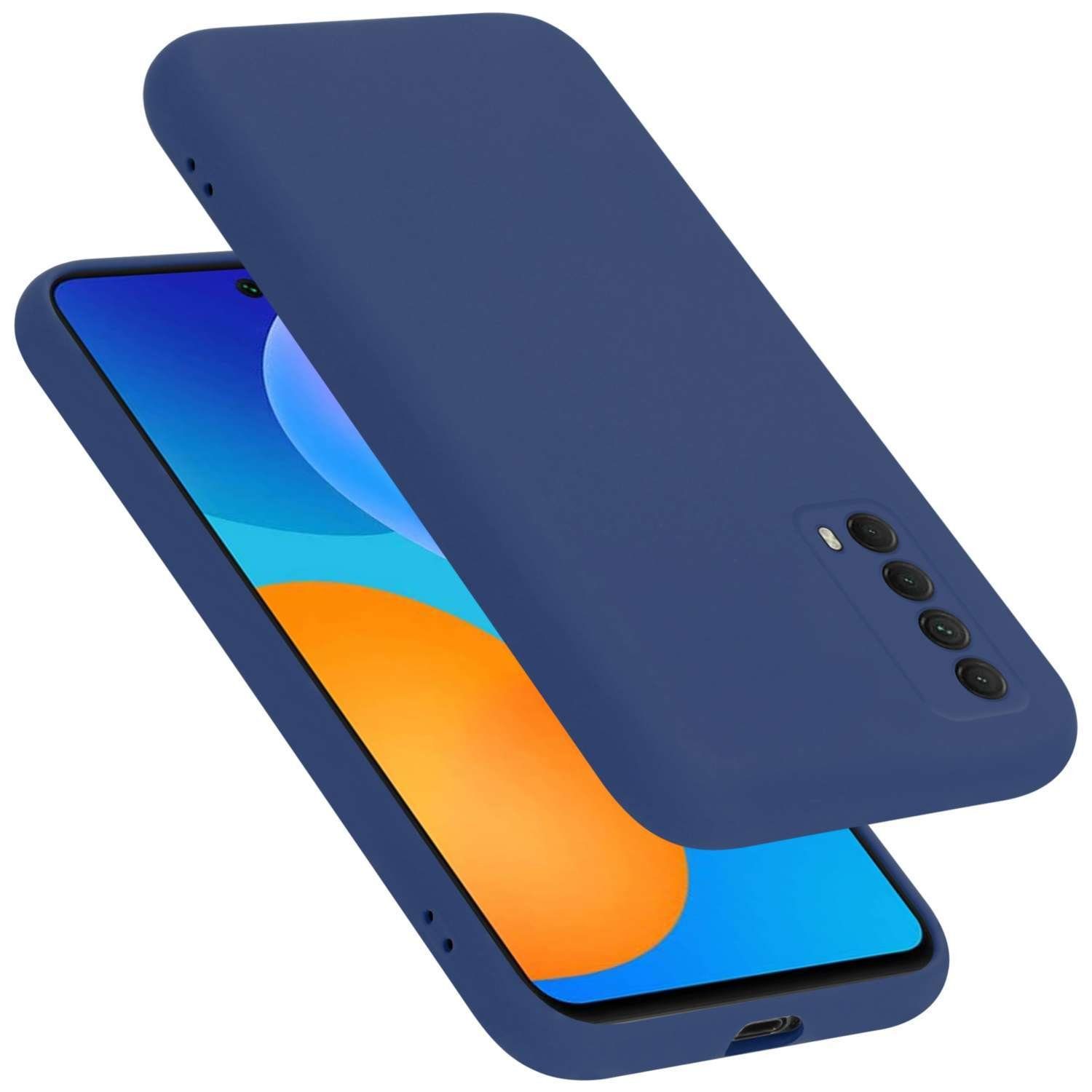 Cadorabo Handyhülle für Huawei P SMART 2021 Hülle Huawei P SMART 2021, Flexible Hülle TPU Silikon Schutzhülle Back Cover Case