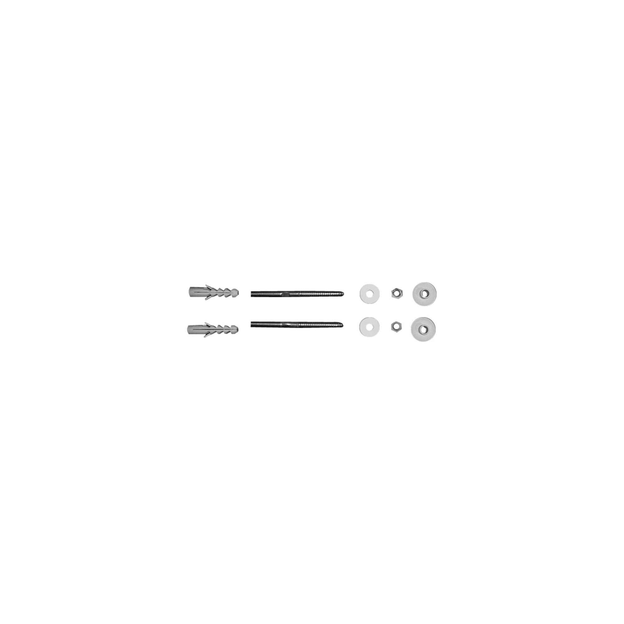 Duravit Badmöbel-Set Duravit Befestigung 218x91mm, d= 10mm, für Waschtische