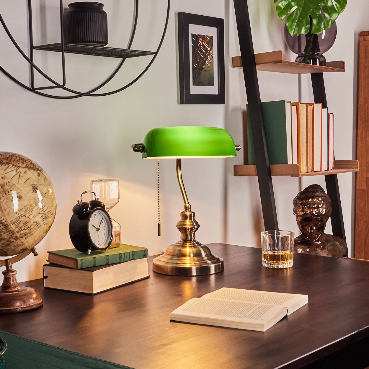 hofstein Tischleuchte »Mezzovilla« 1-flammige Tischlampe aus Metall in Altm günstig online kaufen