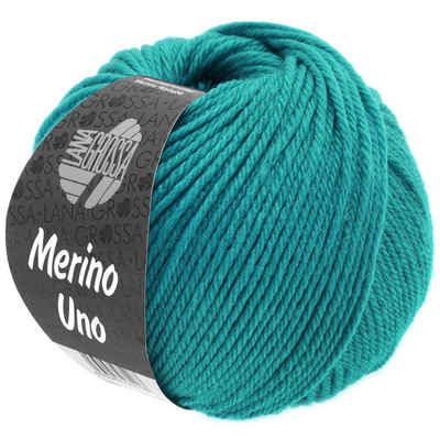 LANA GROSSA MERINO UNO Häkelwolle, 125 m (Extrafeine Merinowolle in 50 Farben), 50 g