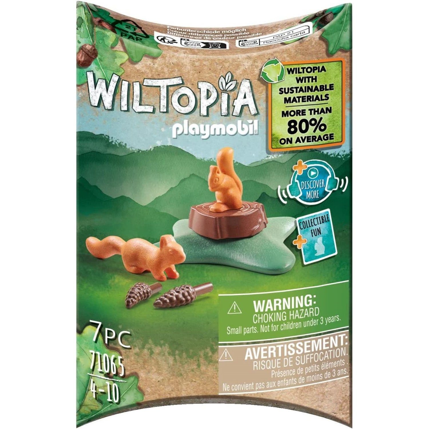 Playmobil® 71065 Wiltopia Eichhörnchen Konstruktions-Spielset günstig online kaufen