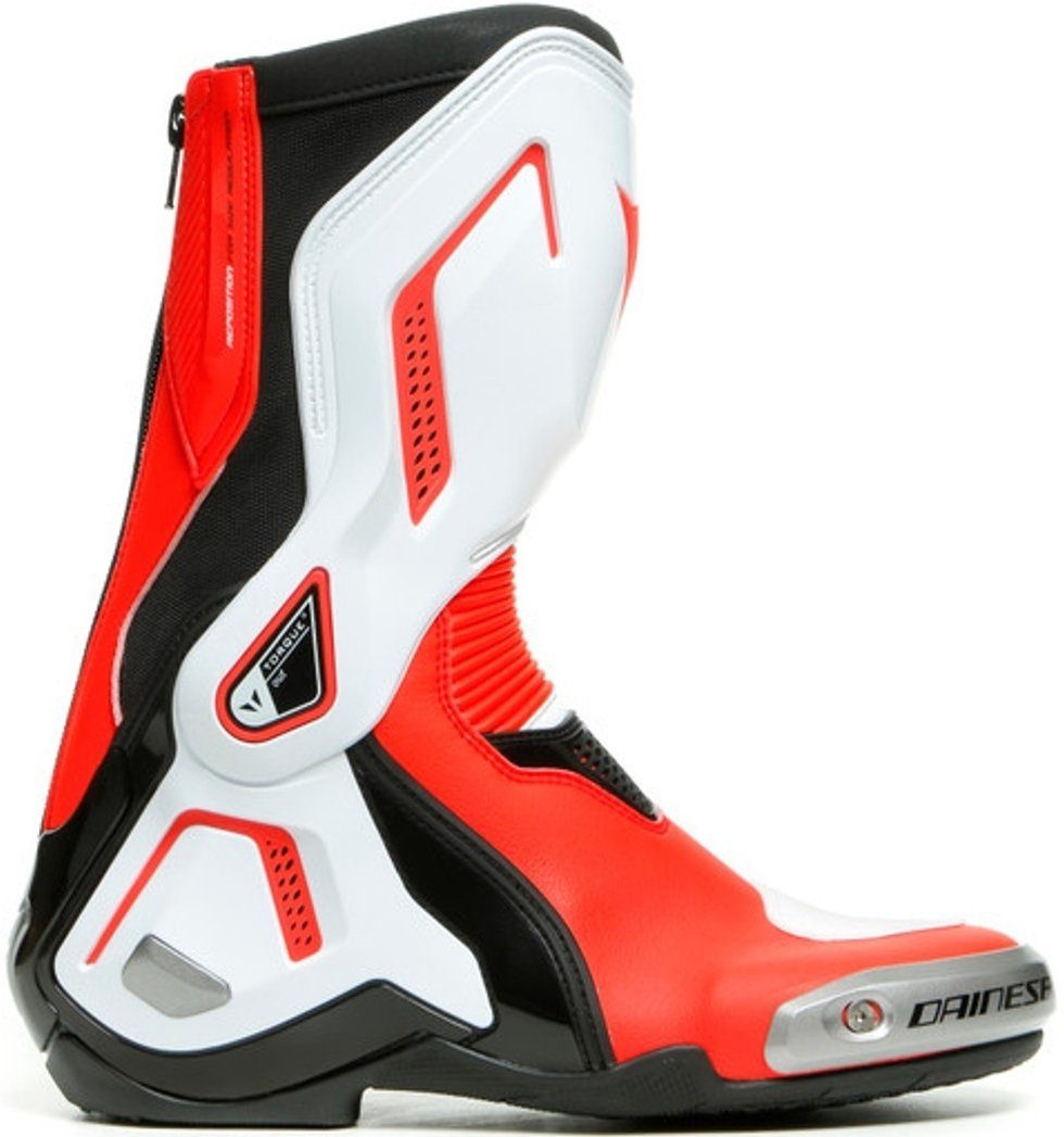 Dainese Torque 3 Out Motorradstiefel Black/White/Red Motorradstiefel Damen