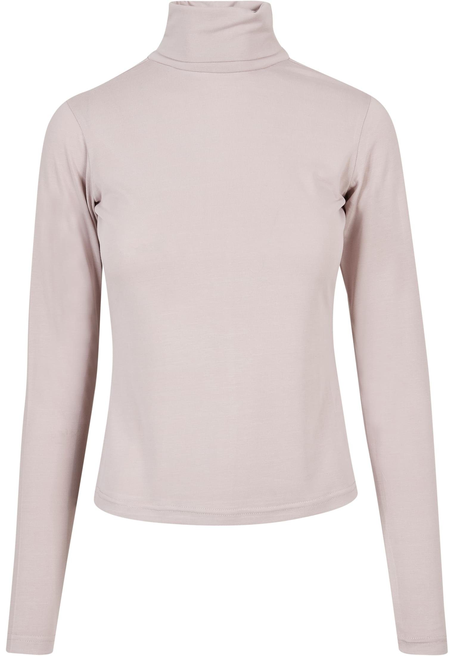 warmgrey URBAN (1-tlg) Longsleeve Ladies CLASSICS Damen Langarmshirt Turtleneck Modal