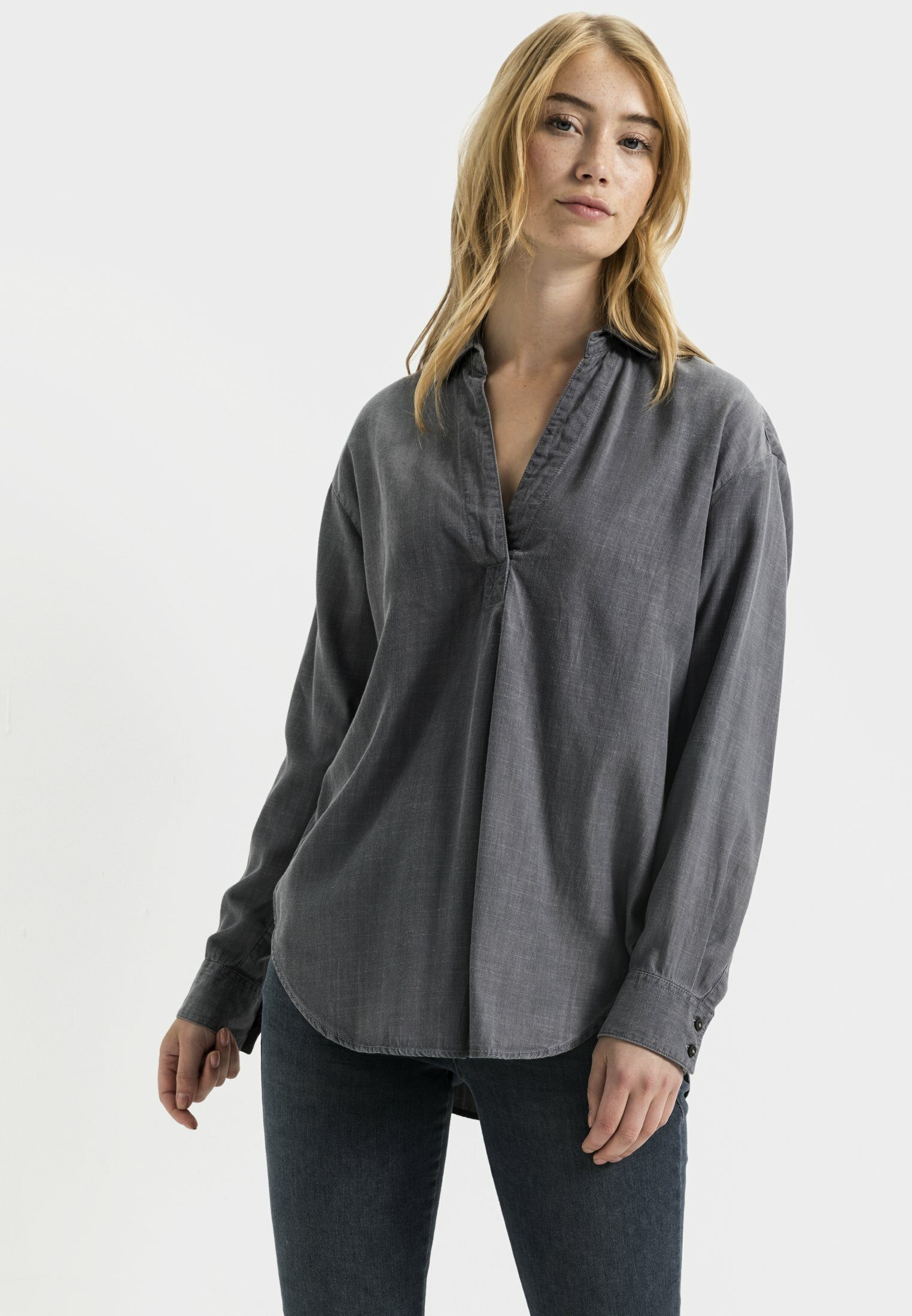 Camel Active Damen Schlupfbluse Mit Jerseyeinsatz – Lässig, Bequem & Perfekt Für Den Alltag
